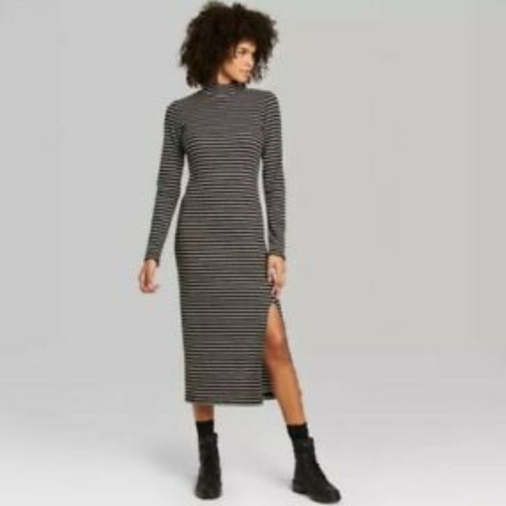 Wild Fable Striped Knit Maxi Dress | Size XS